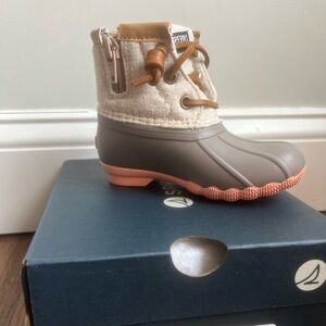 Toddler Saltwater Boot LN Rose Size 7M